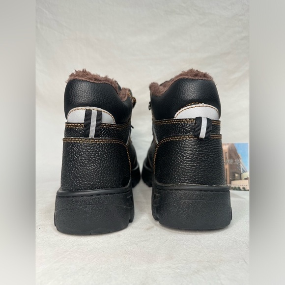 SNK - Boots - Black - Oil Resistant Sole - Men's Size 43EU/8.5US - New W/Tag - Picture 6 of 7